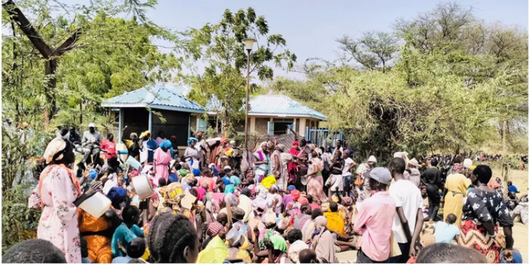 An image of refugees at the Kakuma refugee camp. Photo Kakuma N