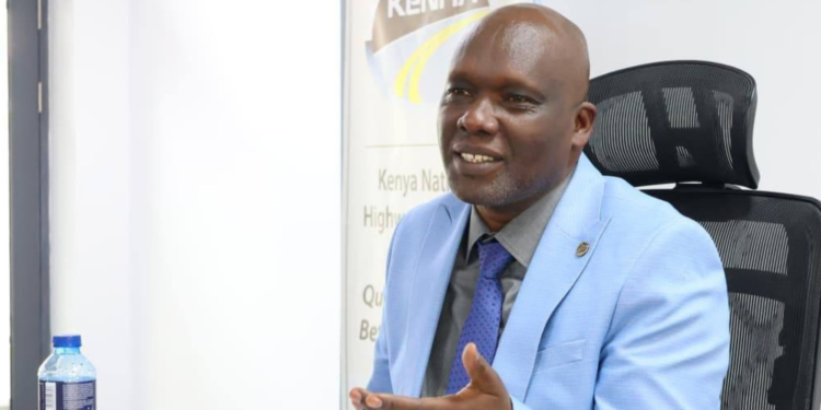 KeNHA Director General Luka Kimeli PHOTO/Standard