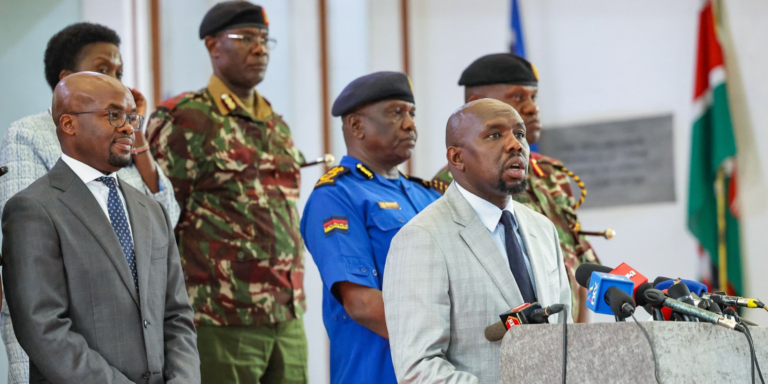 Murkomen Reveals Why Plain-Clothes Officers Were Deployed During Demonstrations