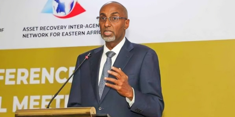 EACC CEO Abdi Mohamud Ahmed. Photo/ EACC