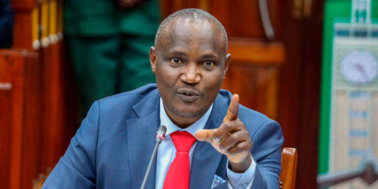Treasury CS John Mbadi while appearing before parliamentary committee for budget in Parliament. PHOTO/ File
