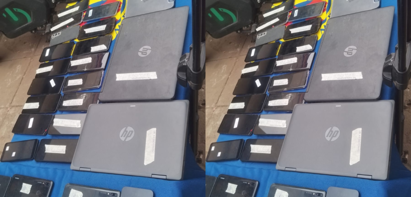 Police Bust Leads to Recovery of Over 200 Electronic Gadgets