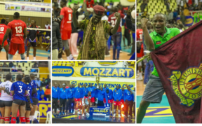 A collage of GSU and DCI teams showcasing exemptional skills at the 2026 Mozzart Kenya Cup