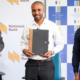 George Odhiambo, Managing Director, National Bank of Kenya; Martin Kariuki, General Manager, Vipingo Development and Ralph Opara, Access Bank Regional Managing Director, East Africa and Country Managing Director, Kenya, during the NBK-Centum MoU signing in Vipingo, Kilifi. PHOTO/File