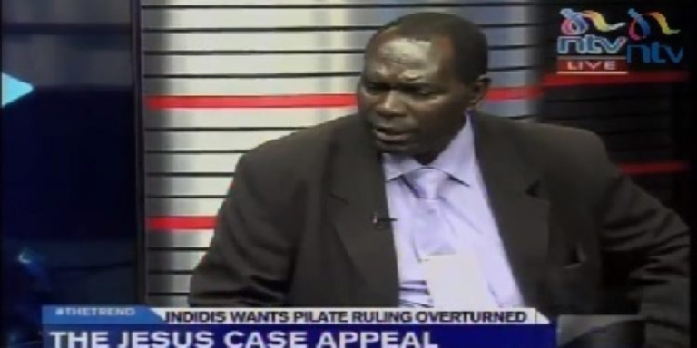 Kenyan Lawyer Dola Indidis Unusual Legal Fight: Bid to Overturn Jesus' Conviction