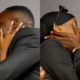 Oga Obinna kissing Miss P on his show PHOTO/FB