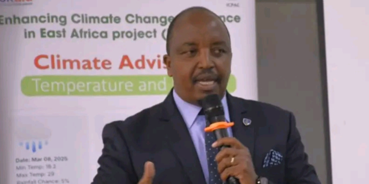 Edward Maina Muriuki is the Acting Director of Meteorological Services at the Kenya Meteorological Department (KMD). PHOTO/ File