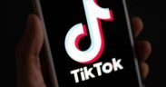 Photo of a TikTok logo on a mobile phone. PHOTO/ DigitalShield News