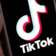 Photo of a TikTok logo on a mobile phone. PHOTO/ DigitalShield News