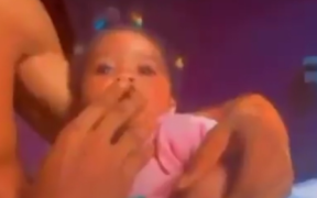 A child being given marijuana PHOTO/X