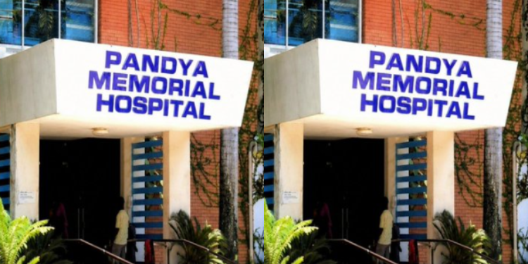 An image showing Pandya memorial hospital where Dias Wabwile was working at before his rape case. Photo/ file