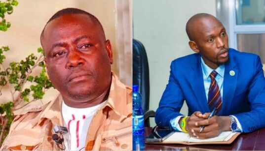 A collage of pastor Kanyari and Geoffrey Mosiria PHOTO/X
