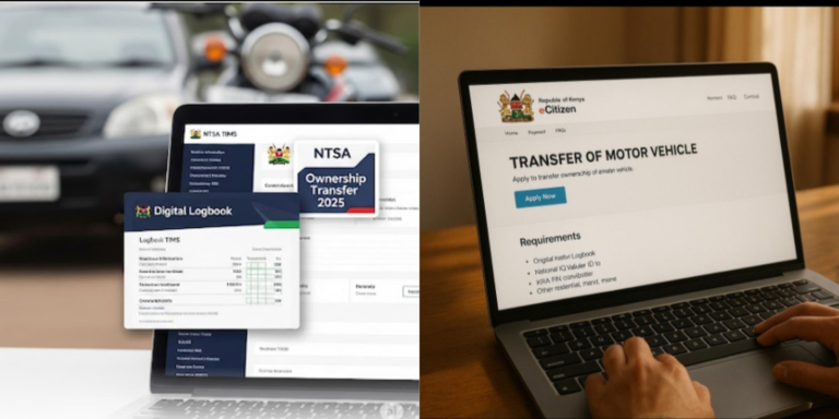 How to Register a Logbook Lien or Hire Purchase Vehicle in Kenya via NTSA