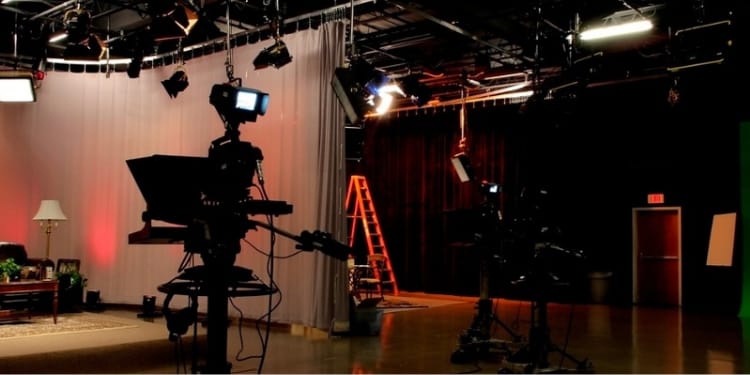 A photo of a film set PHOTO/PD