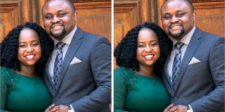 Photo of the Late Rose Chemutai with her husband Kevin Migwe Kimwatu.