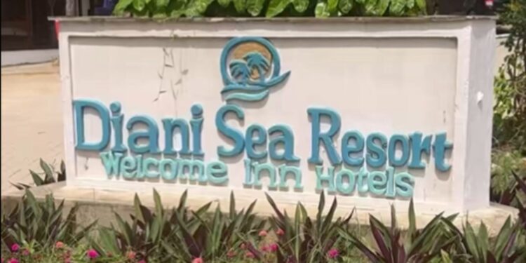Diani sea Resort. PHOTO/ SCREENGRAB.