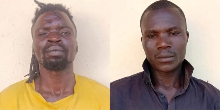 Two suspects arrested by DCI PHOTO/DCI