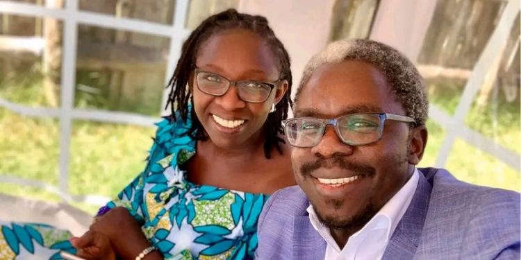 A photo of Lukoye Atwoli and his late wife Maureen Nyadida-Lukoye who passed on September 8, 2026 after battling cancer. PHOTO/ Lukoye Atwoli.