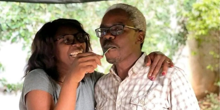 A photo of Lukoye Atwoli and his late wife Maureen Nyadida-Lukoye who passed on September 8, 2026 after battling cancer. PHOTO/ Lukoye Atwoli.