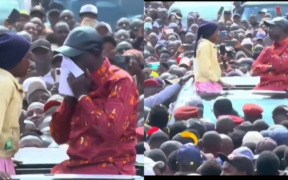 Mamangu Anateseka," Emotional President Ruto Wipes Tears After Girl’s Painful Message