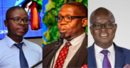 A collage of Dr Joe Ageyo,Geoffrey Odundo,and Washington Gikunju PHOTO/File