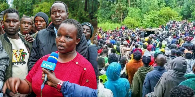 Kericho Women Rep Aspirant Dives Into River to Help Retrieve Body, Draws Mixed Reactions
