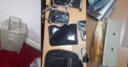A collage photo of the intercepted cocaine at JKIA worth Ksh 13.5 Million. PHOTO/ DCI X