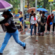 A photo of people in the rain in Nairobi PHOTO/NMG