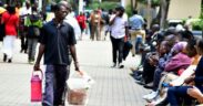 A Burundian hawker selling tea in Nairobi PHOTO/BD
