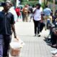 A Burundian hawker selling tea in Nairobi PHOTO/BD
