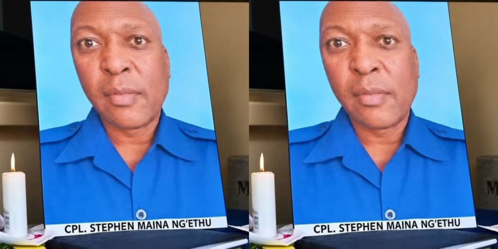 A photo showing Stephen Maina , the Key protected witness in Albert Ojwang's death. Photo/ File