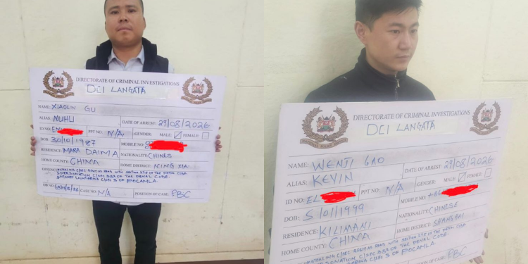 Four Chinese Nationals Held in Nairobi Over SIM Swap Fraud Scheme