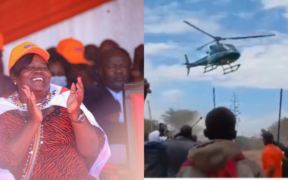 Homabay Governor Gladys Wanga during ODM Grassroots mobilisation. PHOTO/X