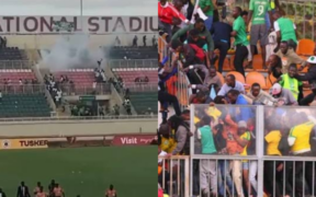 Gor Mahia fans cause chaos during match against Tusker