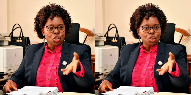 Photo showing Controller of Budget Margaret Nyakang’o. Photo/ File