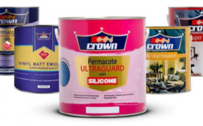 Photo showing Crown Paints colours . Photo/ Crown Paints