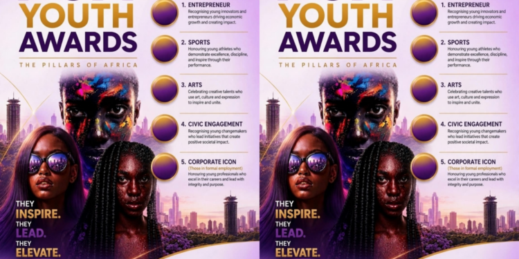 Poster of the Youth Awards presented by Woodside Africa Group LLC . Photo/ Woodside Africa