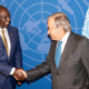 President William Ruto held talks with Secretary-General António Guterres at the 77th UN General Assembly in New York in September 2022.