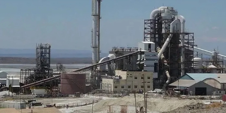 Tata Chemicals Company located in Magadi, Kajiado County. Photo/ Courtesy