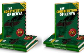 The constitution of Kenya PHOTO/Katiba