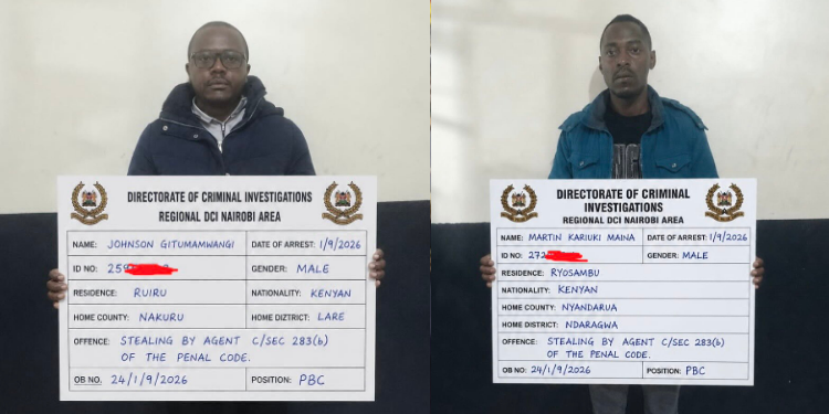 Two Flexitech directors have been arrested over alleged theft of Ksh31.2 million from a leading retailer, with detectives pursuing other suspects linked to the case.