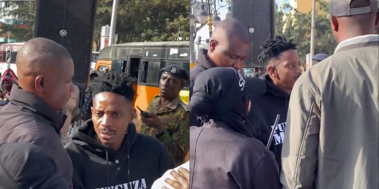 Eric Omondi Arrested in Nairobi CBD