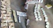 A photo of suspected narcotics worth Ksh 25.45 Million intercepted by KRA at Eldoret International Airport. PHOTO/ KRA