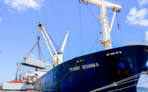 Crude oil production in Kenya moves closer as Gulf Energy receives an onshore drilling rig at Mombasa Port ahead of planned drilling in Turkana County.