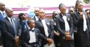 The girl speaking during a funeral PHOTO/X