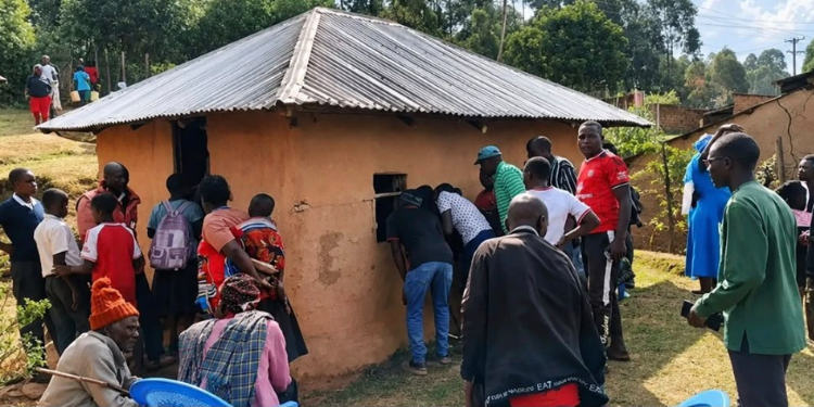 Mystery in Kisii as ‘Virgin Mary’ Image Emerges on Kitchen Wall