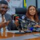 Principal Secretary in the State Department for Youth Affairs and Creative Economy Fikirini Jacobs (Left) alongside Acting Chief Executive Officer of the National Youth Council Kenya Gloria Wawira. PHOTO/ Eastleigh voice