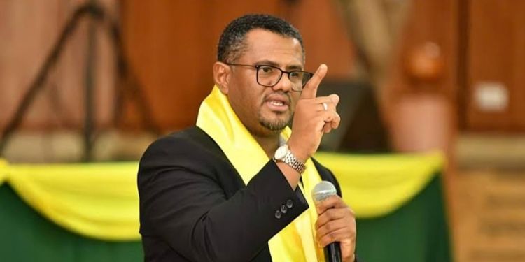 Secretary-General of the ruling United Democratic Alliance (UDA) Hassan Omar. PHOTO/PEOPLE DAILY