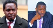 A photo of Former LSK President Nelson Havi and Nairobi Senator Edwin Sifuna. PHOTO/X