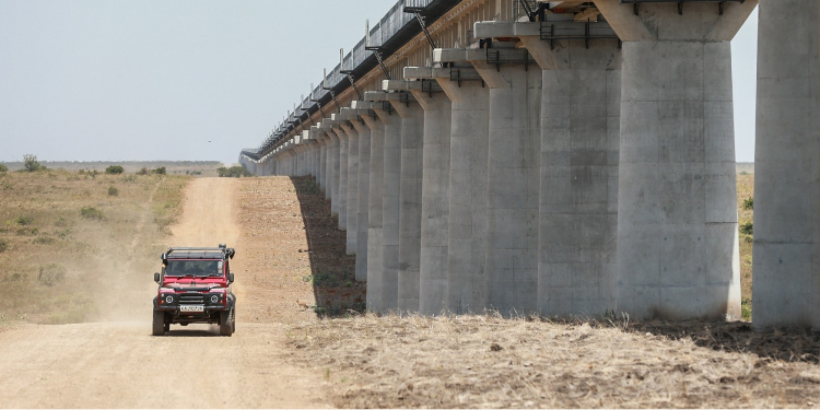 A bridge being built using Bamburi Cement PHOTO/File